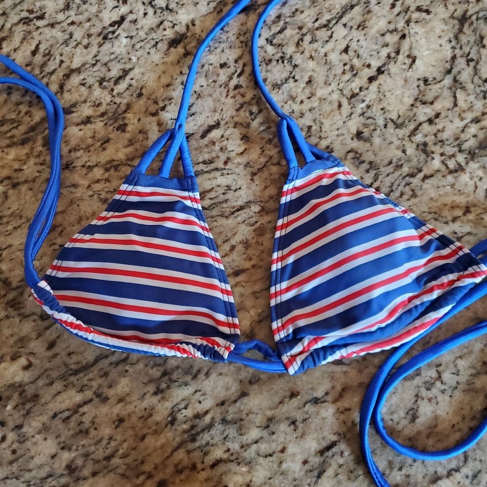 Ravish Sands striped bikini